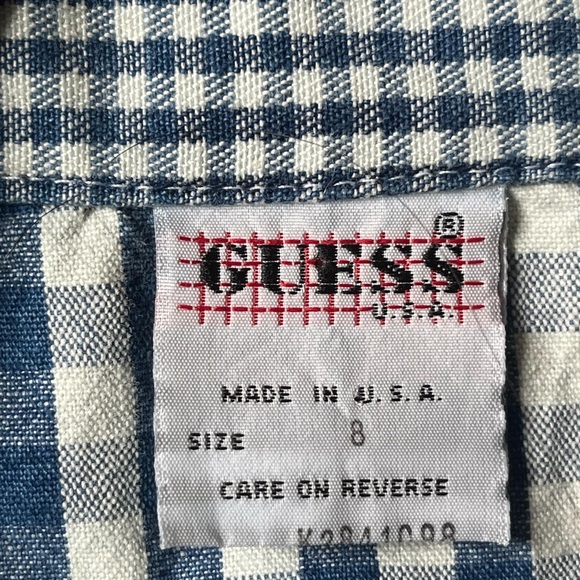 🔹 vintage guess gingham skirt - Picture 7 of 10